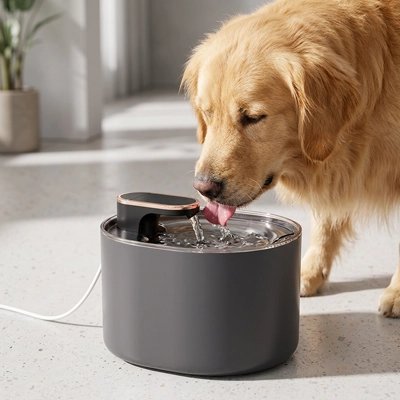 Fontaine a eau Chien