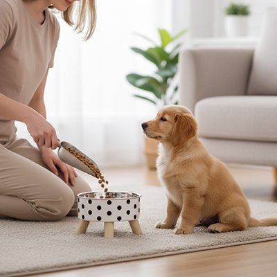 Gamelle chien surélevée
