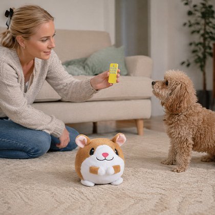 Jouet interactif pour chien
