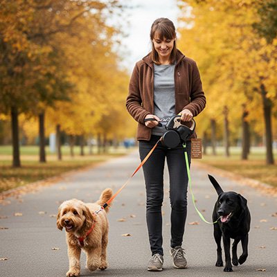 Laisse double pour Chien