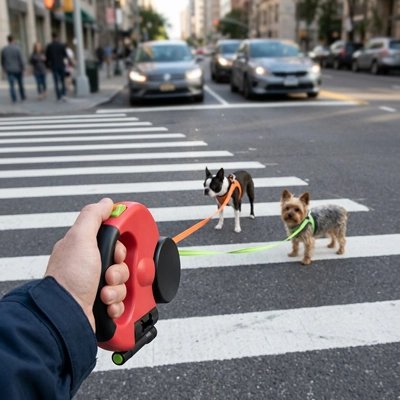 Laisse double pour Chien
