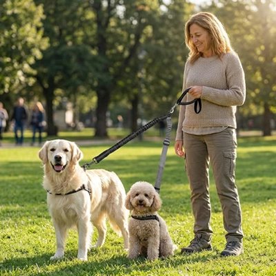 Laisse double pour Chien