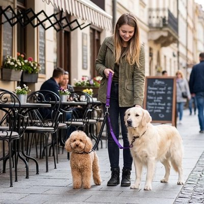 Laisse double pour Chien