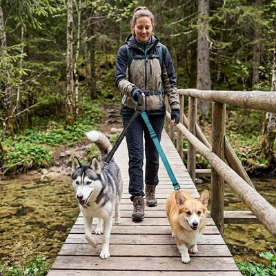 Laisse double pour Chien