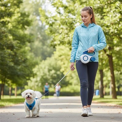 Laisse enrouleur chien 