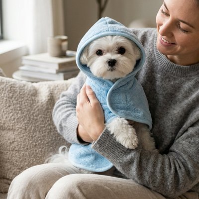 Peignoir pour Chien