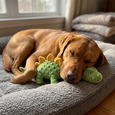 Peluche pour chien