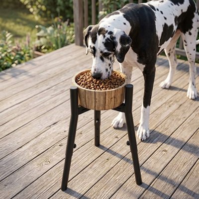 Support gamelle Chien
