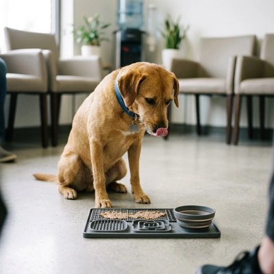 Tapis de lechage Chien