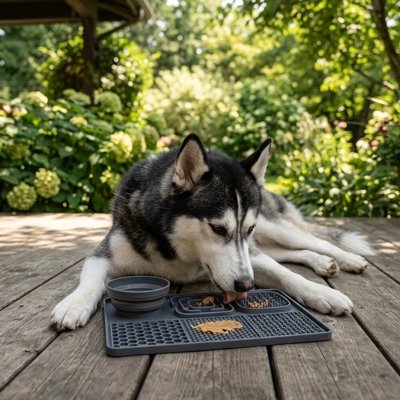 Tapis de lechage Chien