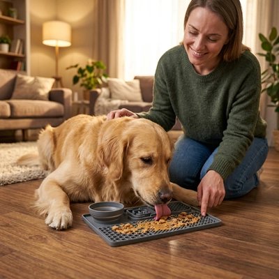 Tapis de lechage Chien