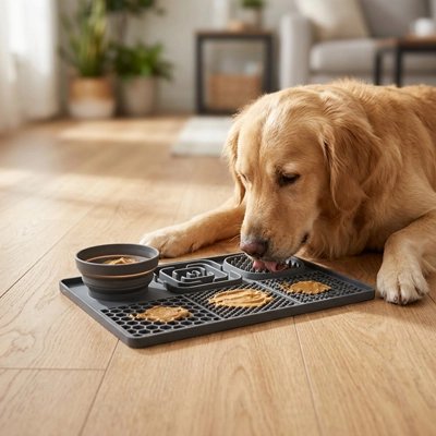 Tapis de lechage Chien